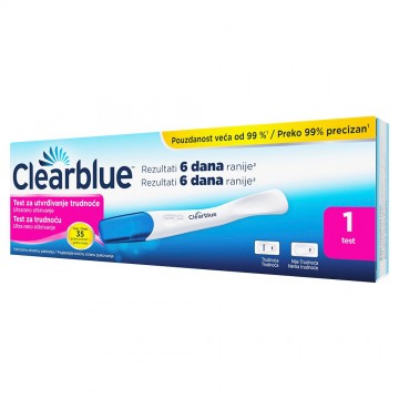 CLEARBLUE EARLY RAPID test...