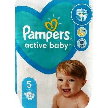 PAMPERS ACTIVE BABY 5,...