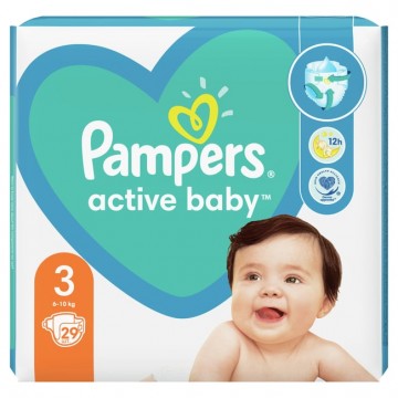 PAMPERS ACTIVE BABY 3, 6-10...