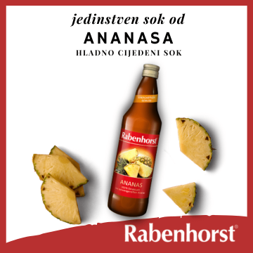Rabenhorst Sok ananas 100%,...