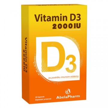 ABELAPHARM Vitamin D3 2000...